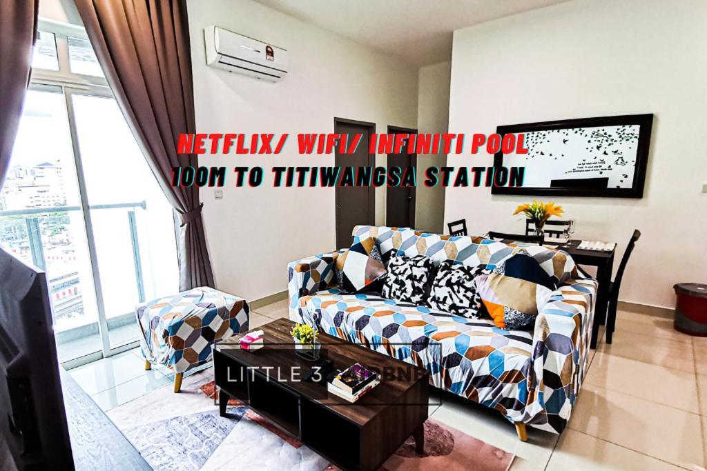 Апартаменты 3R2B Near Titiwangsa Station Pwtc Hkl Klcc Ijm Tra115 Куала-Лумпур Экстерьер фото